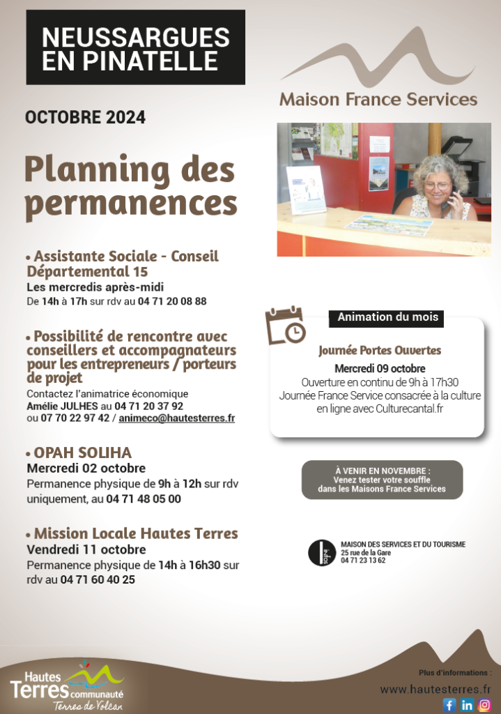 Programme Maison France Services Neussargues